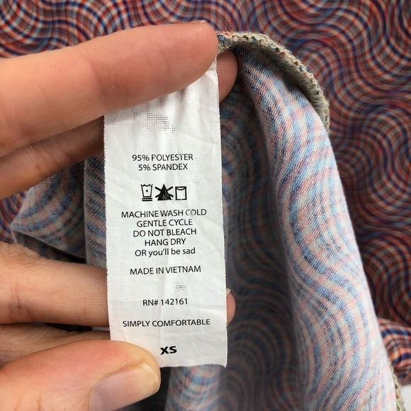 LuLaRoe Julia Dress Red & Gray Pencil Swirl Print Crew Neck Half Sleeve Midi XS - Picture 5 of 5